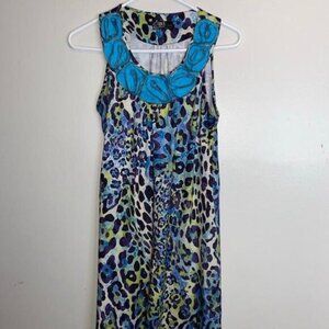 Vintage Y2K Zipper detailed Isle‎ dress